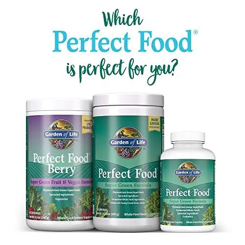Garden of Life Perfect Food Super Green Formula - 14 Servings | 45 Superfoods, Greens - TrustMedUSA