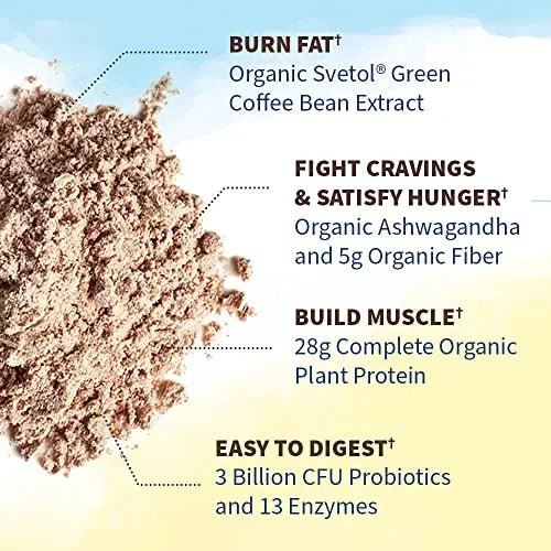 Garden of Life Raw Organic Fit Vegan Protein Powder Chocolate, 28g Plant Based Protein - TrustMedUSA