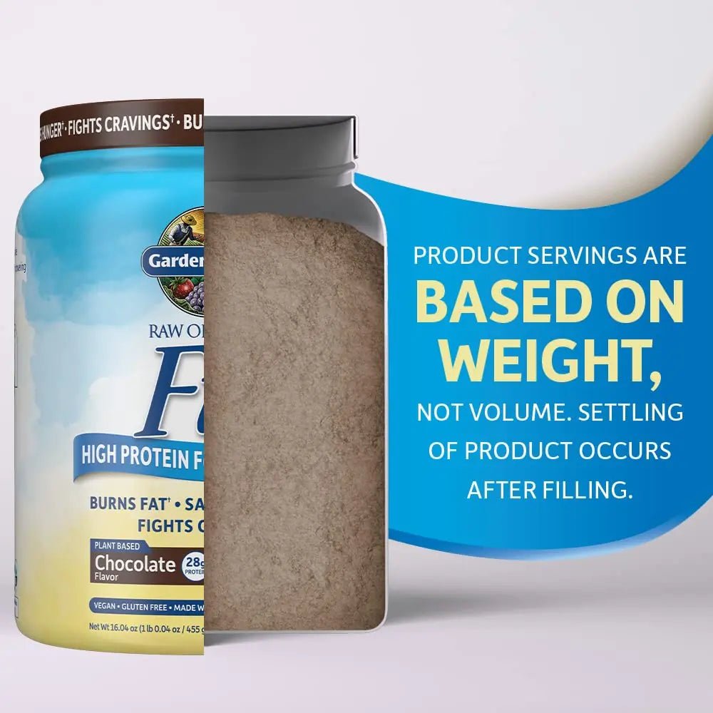 Garden of Life Raw Organic Fit Vegan Protein Powder Chocolate, 28g Plant Based Protein - TrustMedUSA