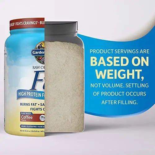 Garden of Life Raw Organic Fit Vegan Protein Powder Coffee, 28g Plant Based Protein - TrustMedUSA