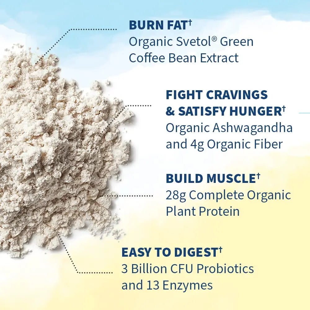 Garden of Life Raw Organic Fit Vegan Protein Powder Vanilla, 28g Plant Based Protein - TrustMedUSA