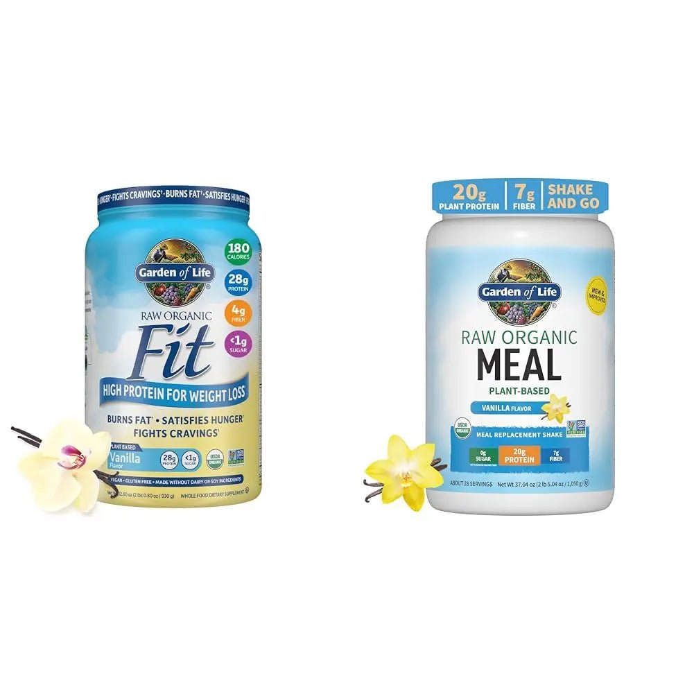Garden of Life Raw Organic Fit Vegan Protein Powder Vanilla & Vegan Protein Powder - TrustMedUSA