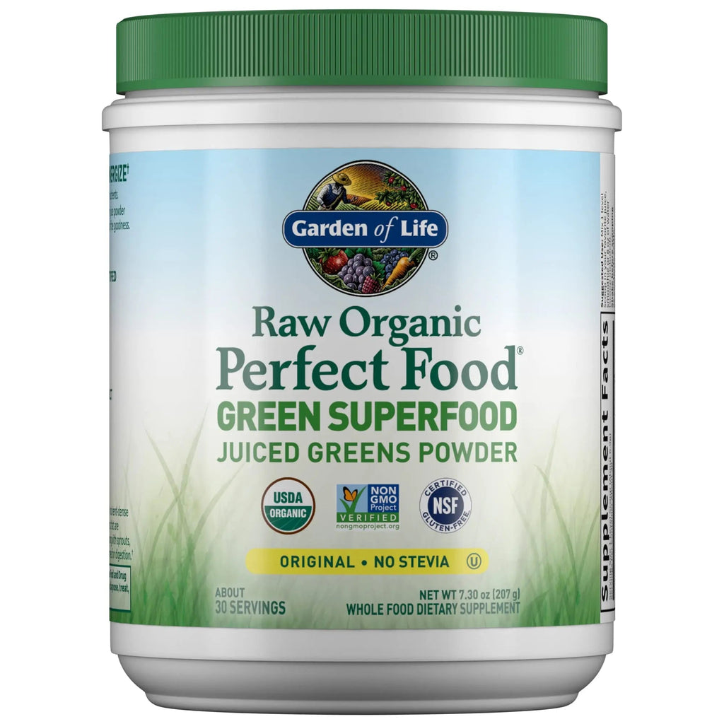 Garden of Life Raw Organic Perfect Food Alkalizer & Detoxifier Juiced Greens Superfood - TrustMedUSA