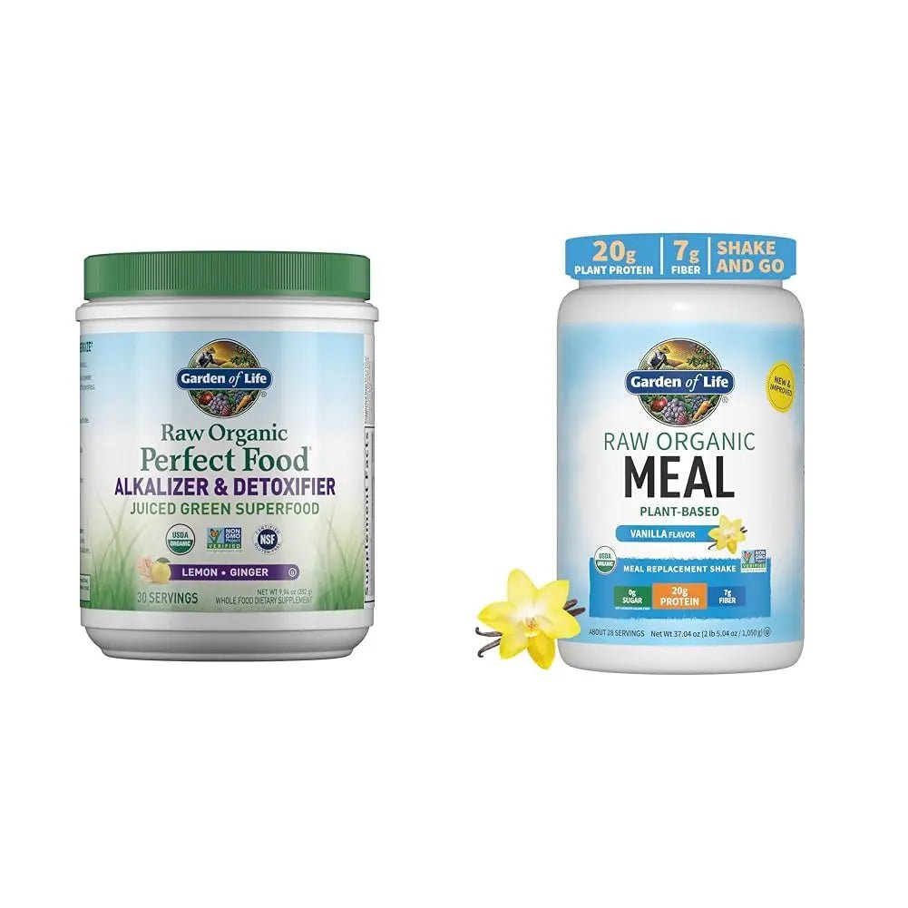 Garden of Life Raw Organic Perfect Food Alkalizer & Detoxifier Juiced Greens Superfood - TrustMedUSA