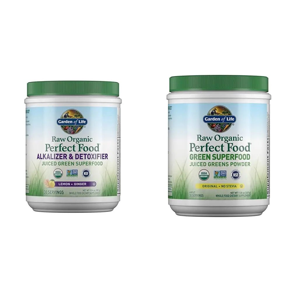 Garden of Life Raw Organic Perfect Food Alkalizer & Detoxifier Juiced Greens Superfood - TrustMedUSA