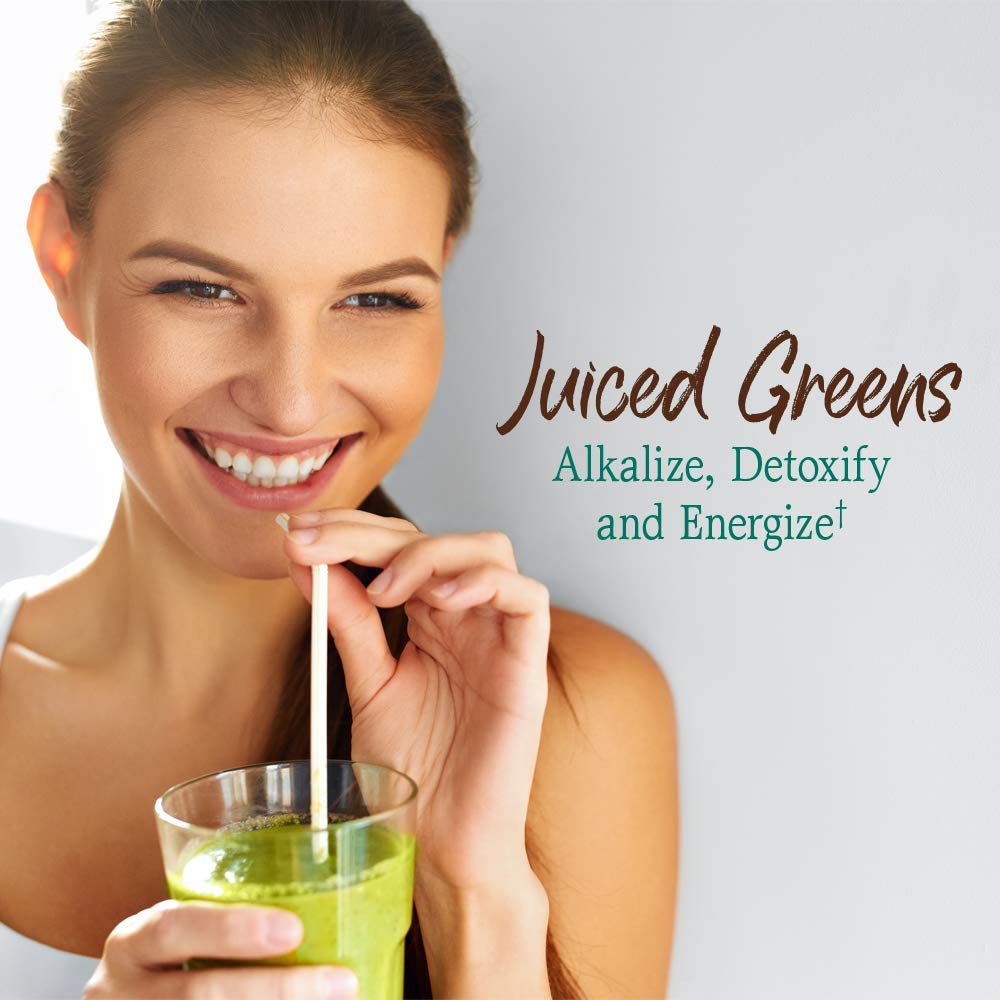 Garden of Life Raw Organic Perfect Food Green Superfood Juiced Greens Powder - Chocolate, 60 Servings, Non-GMO, Gluten Free, Vegan Whole Food Dietary Supplement Plus Probiotics, Enzymes - TrustMedUSA