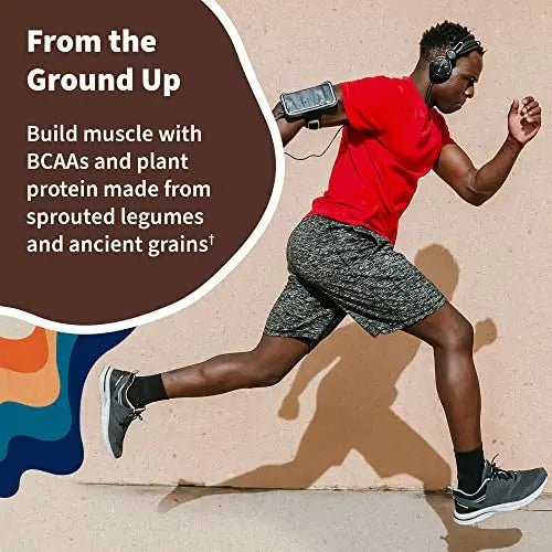 Garden of Life Vegan Protein Powder - 22g Raw Plant Protein, BCAAs, Probiotics - TrustMedUSA