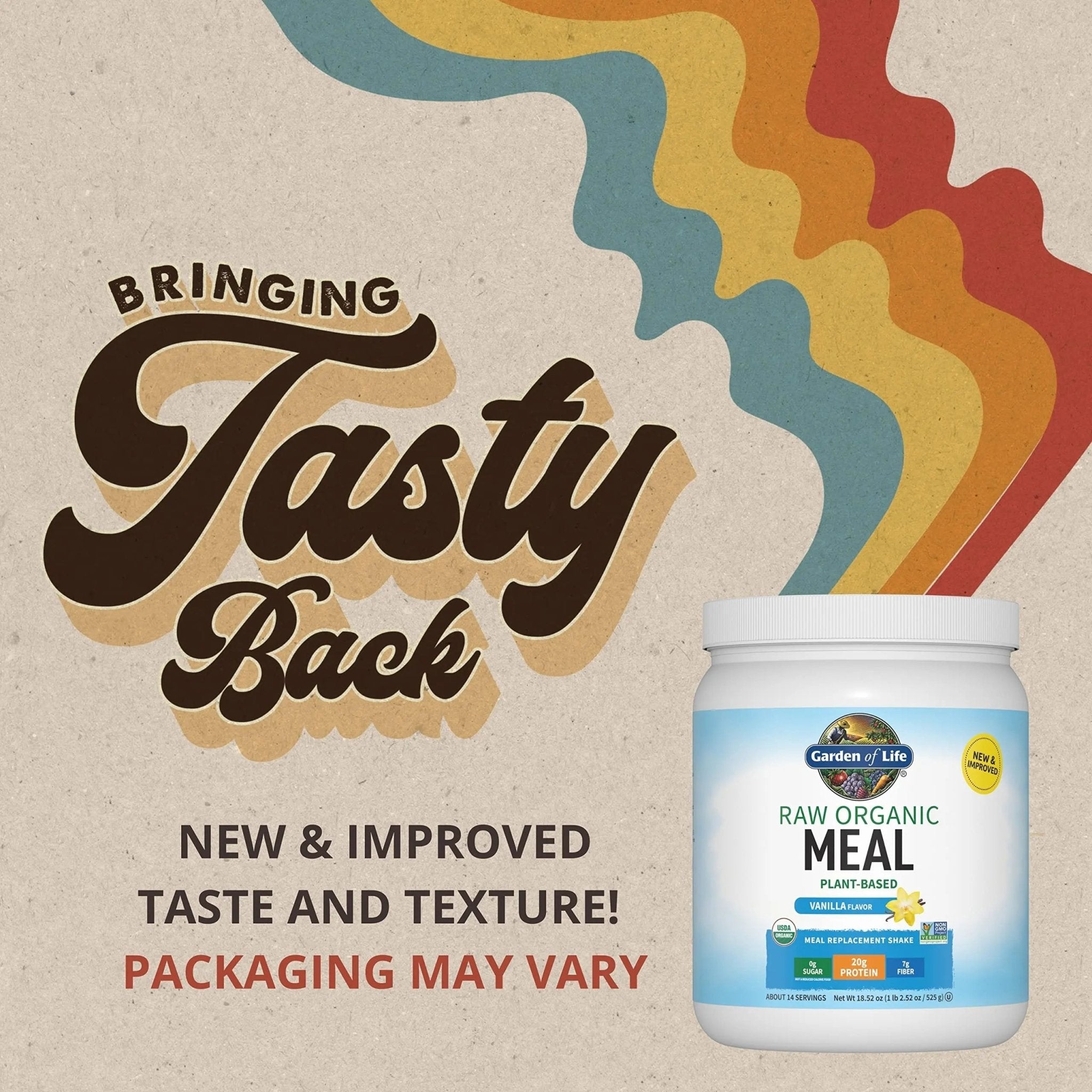 Garden of Life Vegan Protein Powder - Raw Organic Meal Replacement - TrustMedUSA
