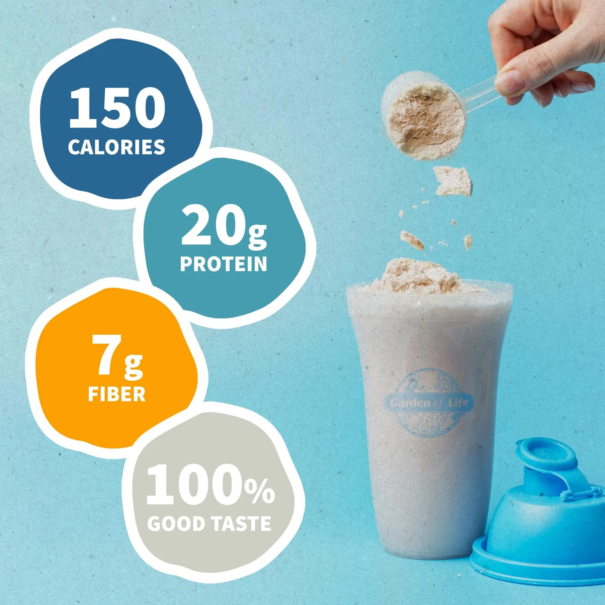 Garden of Life Vegan Protein Powder - Raw Organic Meal Replacement - TrustMedUSA