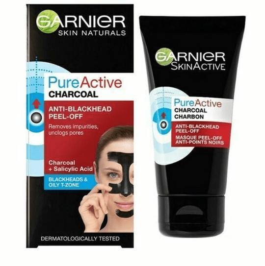 Garnier Pure Active Charcoal Anti-Blackhead Peel-Off Face Care 50 Ml - TrustMedUSA
