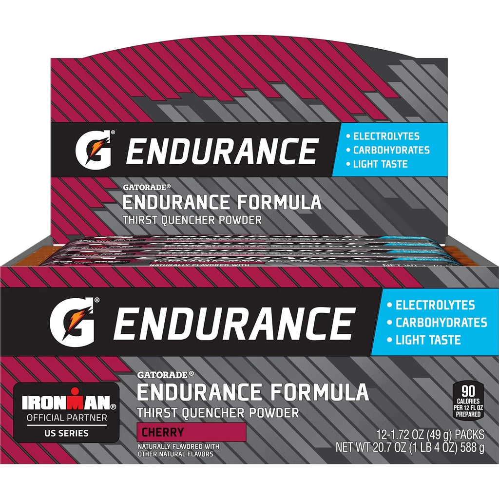 Gatorade Endurance Formula Powder With Electrolytes, Cherry, 1.72 Oz - TrustMedUSA