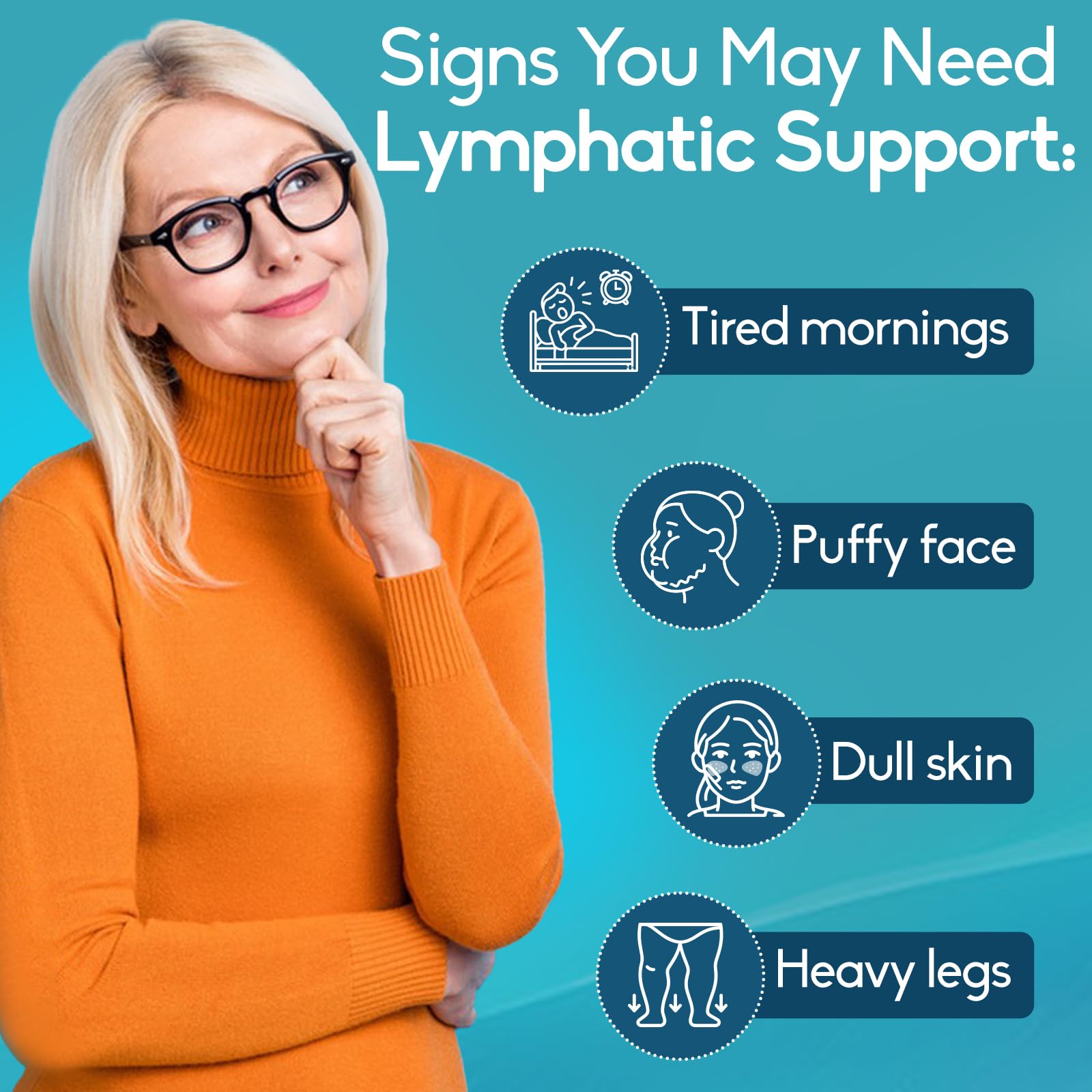GAVYNETH Lymphatic Drainage Supplements for Lymph System Support – Echinacea, Dandelion & Burdock for Immune & Circulation Support, Vegan Herbal Formula for Women & Men, 60 Capsules - Maple Wellness Supplements