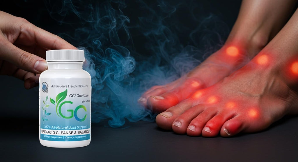GC® GoutCare: Uric Acid Control | Uric Acid Prevention | Joint Health Supplement | Joint Relief | with Turmeric, Celery Seed Extract, Milk Thistle and More | 90 Capsules per Bottle | Non-GMO - TrustMedUSA