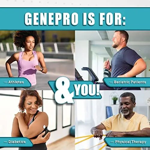 Genepro Unflavored Protein Powder - New Formula - Lactose-Free, Gluten-Free - TrustMedUSA