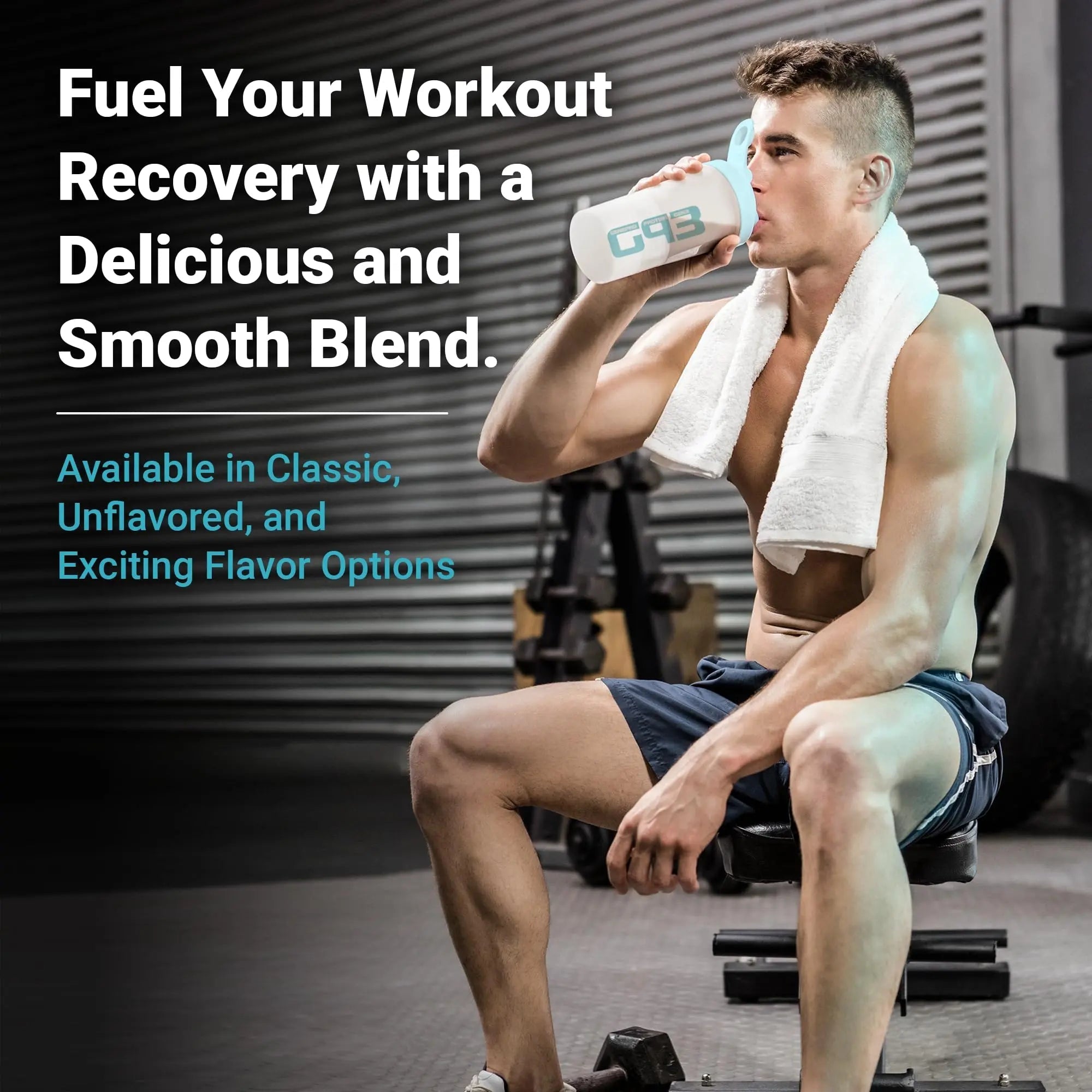 Genepro Unflavored Protein Powder - New Formula - Lactose-Free, Gluten-Free, & Non - TrustMedUSA