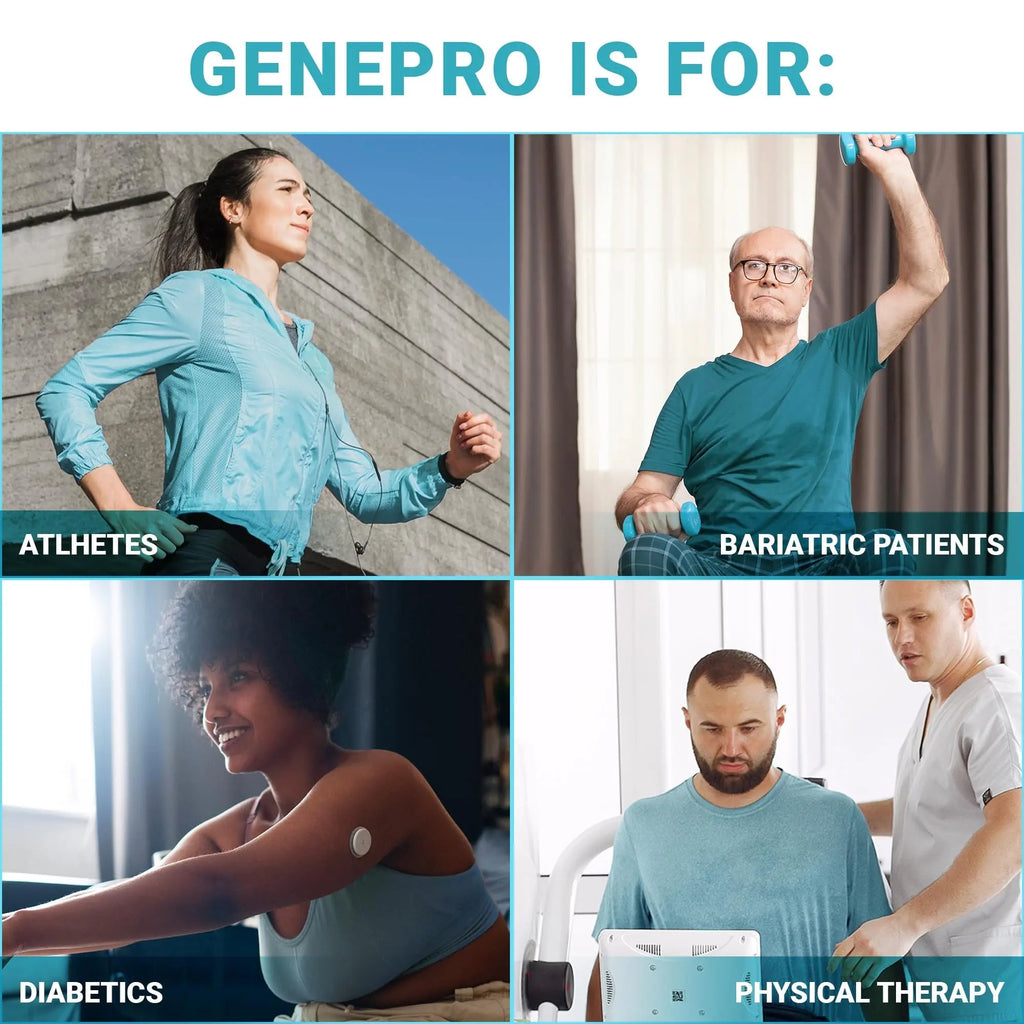 Genepro Unflavored Protein Powder - New Formula - Lactose-Free, Gluten-Free, & Non - TrustMedUSA