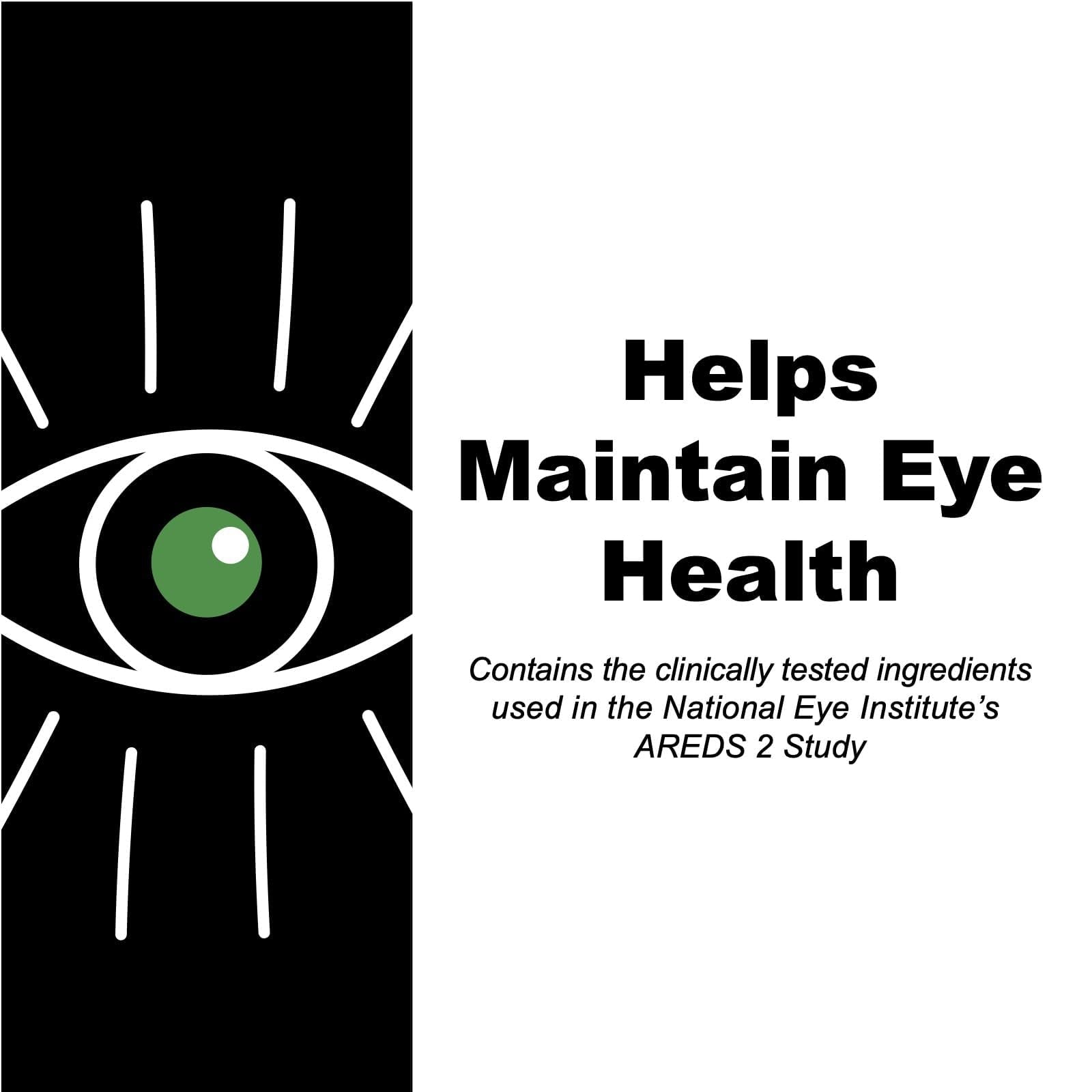 Generic4ME AREDS 2 SoftGels, 500 mg Vitamin C, 400 IU Vitamin E, 10 mg Lutein, 2 mg Zeaxanthin, 80 mg Zinc, 2 mg Copper - Supports Eye Health - 240 Mini SoftGels (Four Month Supply) - TrustMedUSA