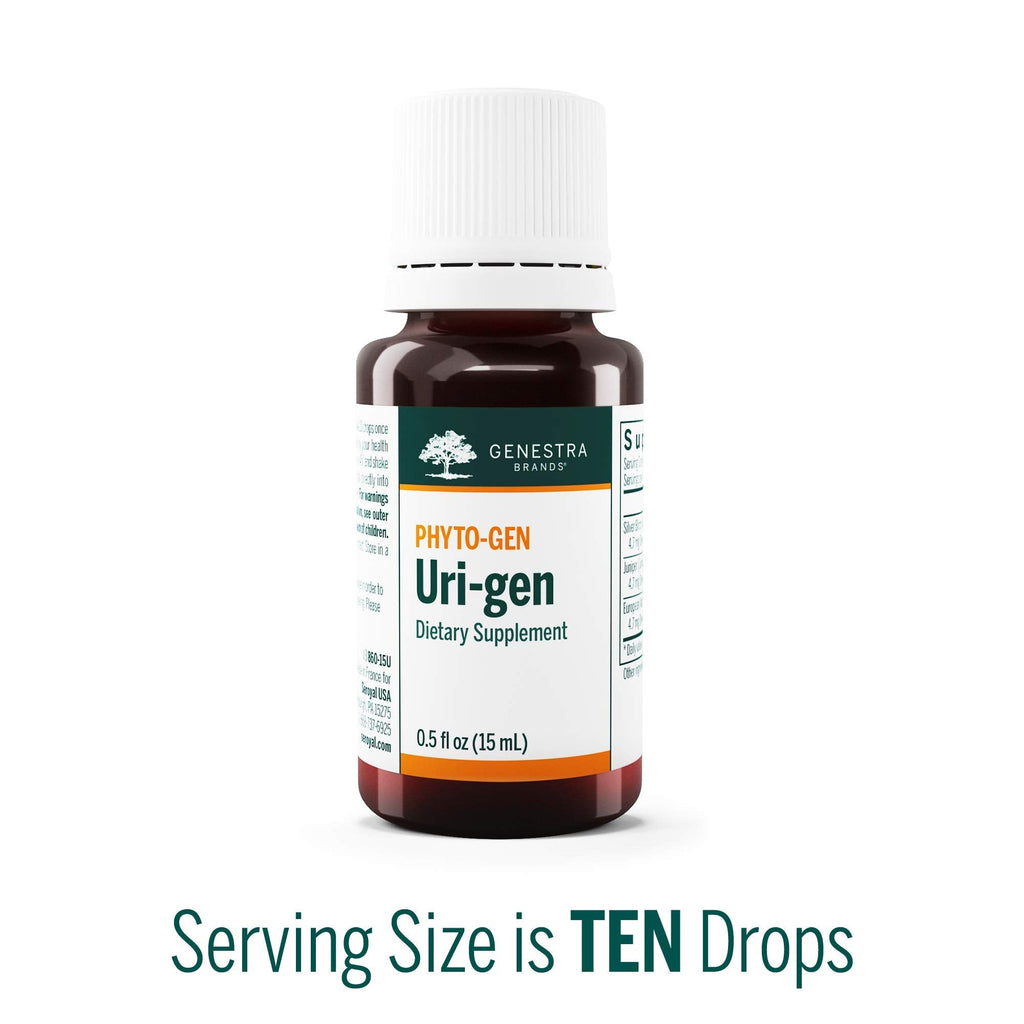 Genestra Brands Uri-gen | Silver Birch, Juniper, and European Ash Herbal Supplement | 0.5 fl. oz. - TrustMedUSA