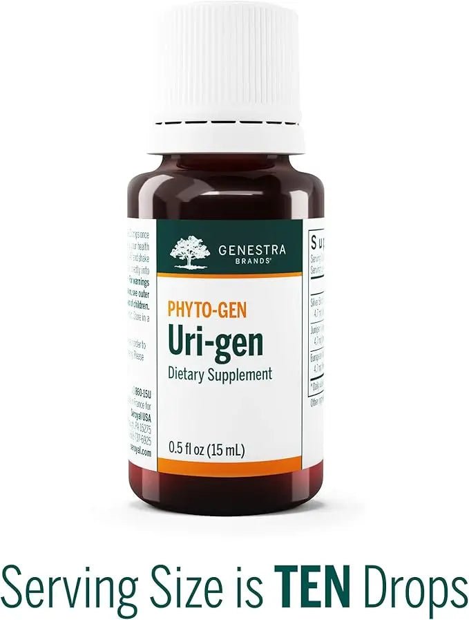 Genestra Brands Uri-gen | Silver Birch, Juniper, and European Ash Herbal Supplement | 0.5 fl. oz. - TrustMedUSA