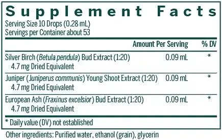 Genestra Brands Uri-gen | Silver Birch, Juniper, and European Ash Herbal Supplement | 0.5 fl. oz. - TrustMedUSA