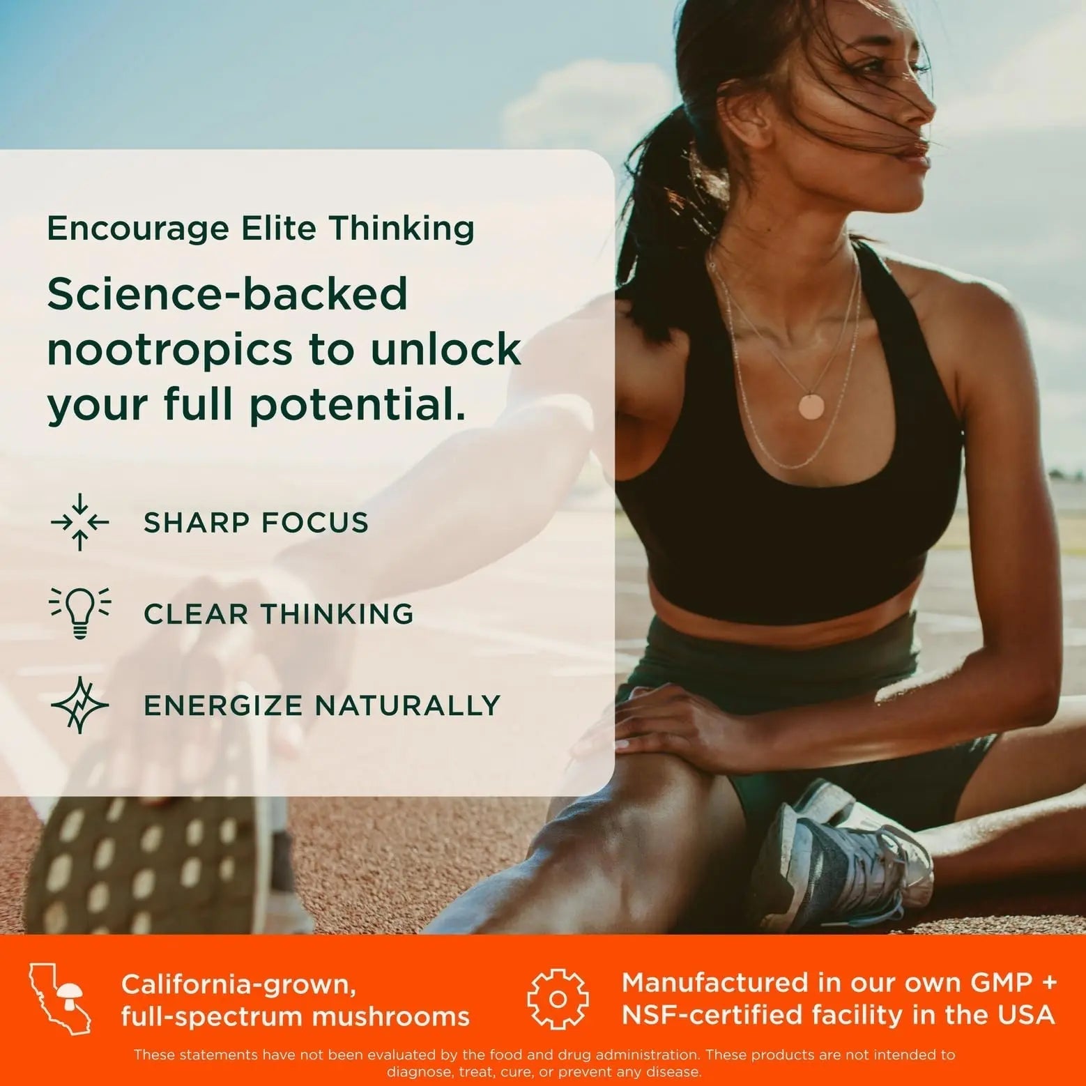 Genius Consciousness, Super Nootropic Brain Supplement Powder, Mango - Boost Focus, Cognitive Function, Concentration & Memory Booster - Alpha GPC & Lions Mane Mushroom for Neuro Energy & IQ - TrustMedUSA