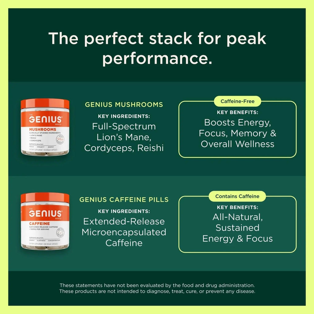 Genius Electrolytes Powder Drink Mix, Orange Fizz, 30 Servings - Natural Hydration Booster & Endurance Supplement with Potassium, Magnesium & Zinc - Sugar Free & No Artificial Sweeteners or Dyes - TrustMedUSA