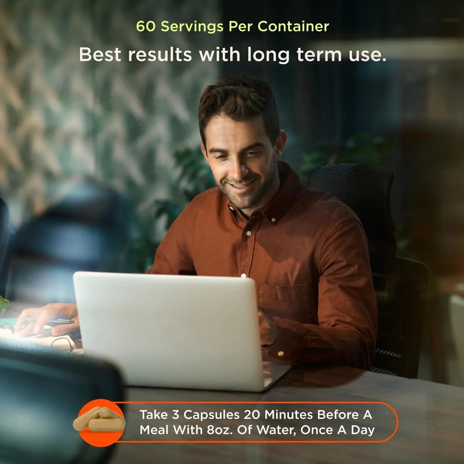 Genius Mushroom Supplement - Full-Spectrum Lion’s Mane, Cordyceps, Reishi -Daily Brain Nootropic for Energy, Focus, Memory & Overall Wellness - 180 Capsules – Organic for Mental Clarity & Performance - TrustMedUSA