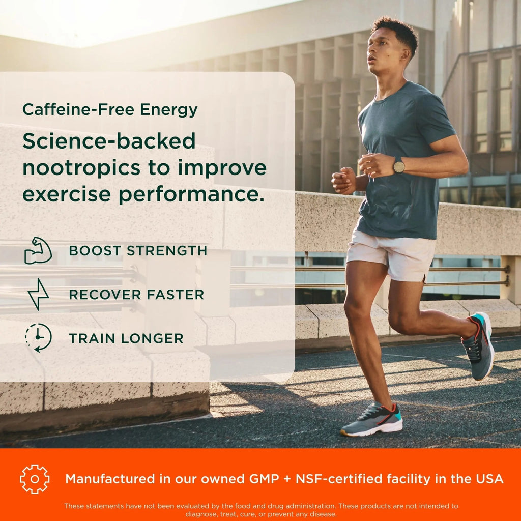 Genius Pre Caffeine-Free Pre Workout Boosted Energy, Focus, Performance Nootropic Formula AlphaSize, Citrulline Malate, CarnoSyn Beta Alanine Endurance, Stamina, Recovery, 20 Servings - Grape Limeade - TrustMedUSA