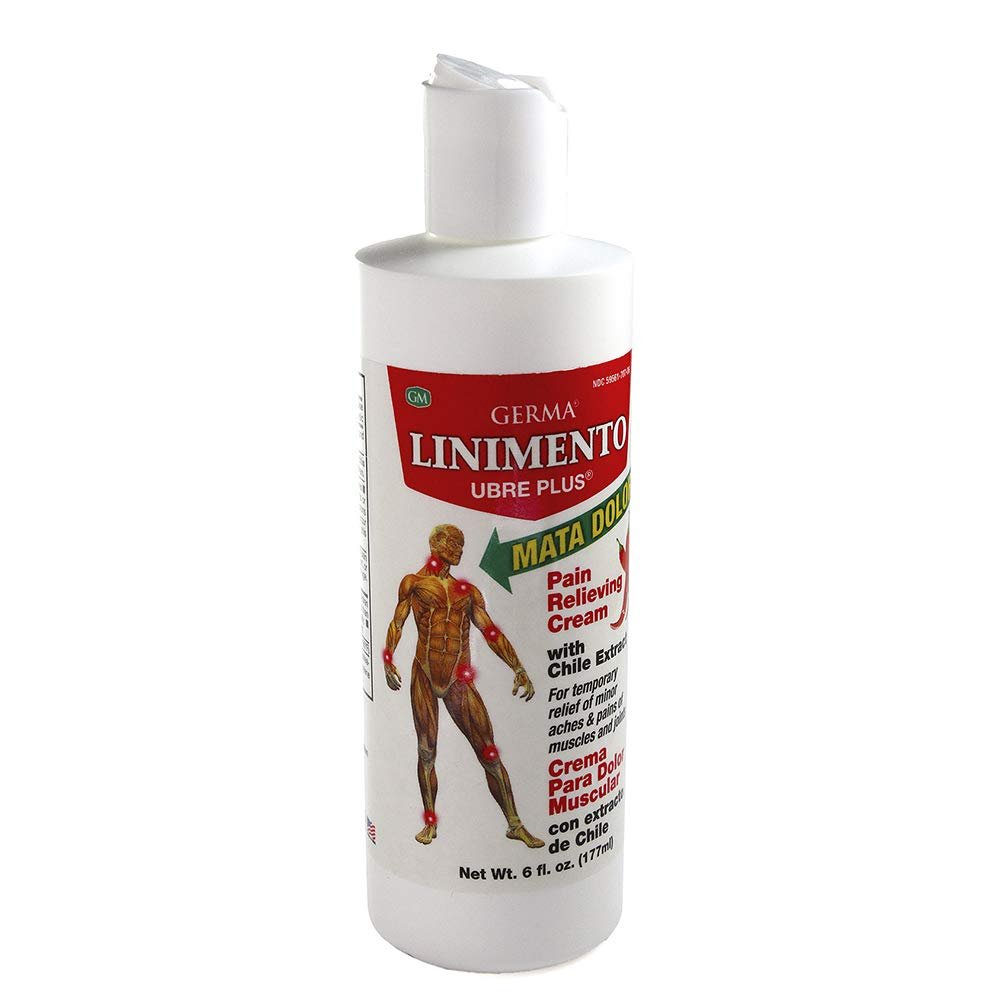 Germa Liniment Udder Plus. Natural Topical Analgesic Ointment. Relief for Pain and Aches in Joints and Back. With Chile Extract. 6 oz - TrustMedUSA
