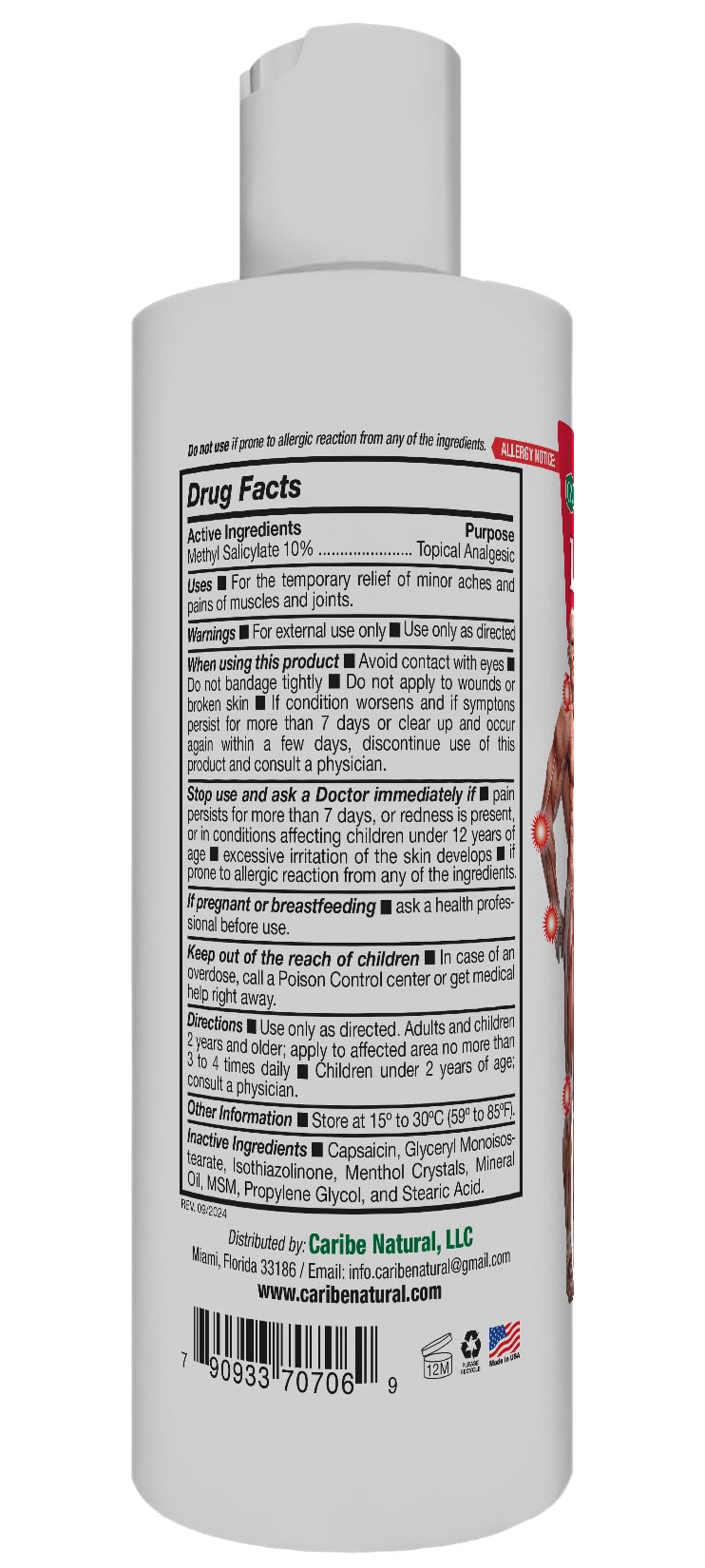 Germa Liniment Udder Plus. Natural Topical Analgesic Ointment. Relief for Pain and Aches in Joints and Back. With Chile Extract. 6 oz. Pack of 3 - TrustMedUSA