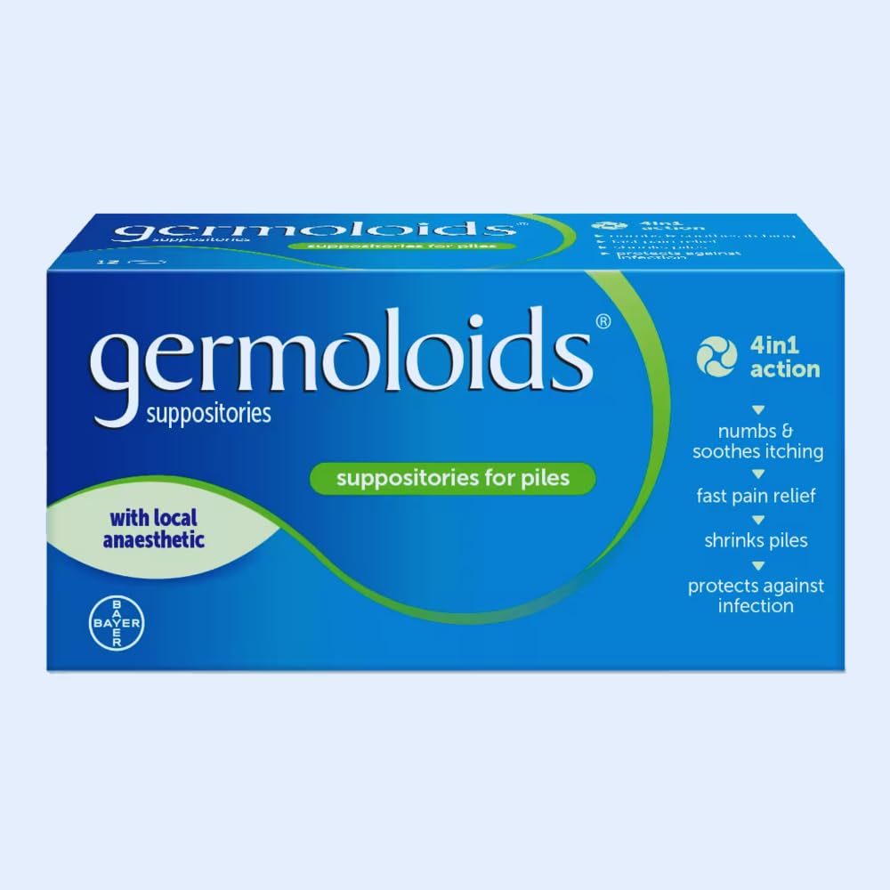 Germoloids Suppositories x 12 - TrustMedUSA