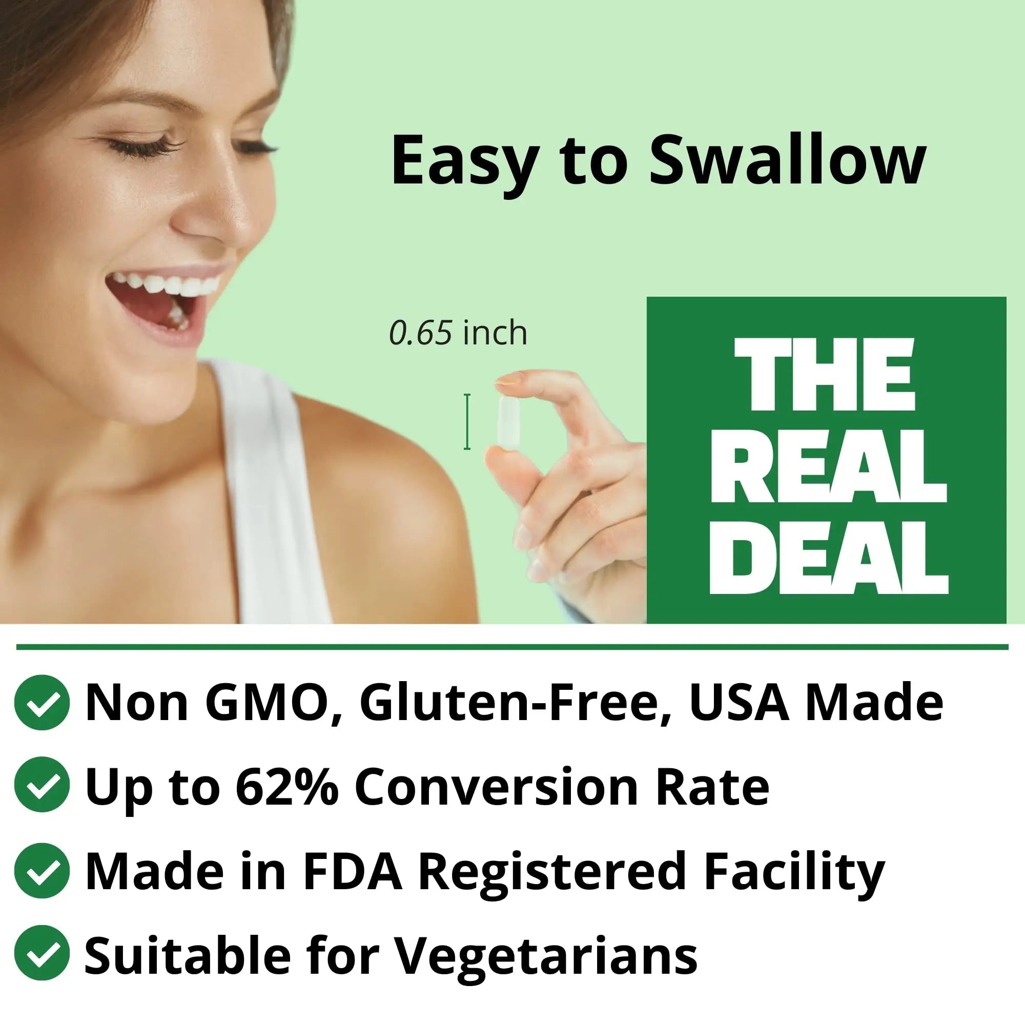 GIGANTIC Sulforaphane + Myrosinase 10mg (120 Capsules) - Includes Vitamin C - TrustMedUSA