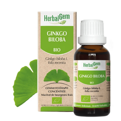 Ginkgo biloba BIO Macérat mère Bourgeons Flacon 30 ml HERBALGEM - TrustMedUSA