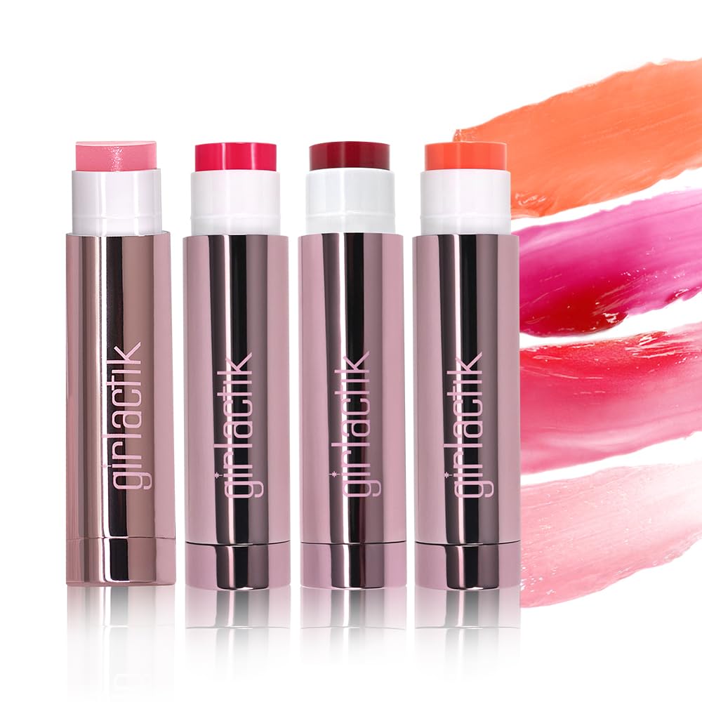 Girlactik Jello Gloss Lip Balm – Hydrating Lip Gloss with Natural Shine, Pink Lemonade Scent, Moisturizing, and Smooth, Perfect for Everyday Lip Care with a Glossy Finish, 0.15 oz (Glossiest) - TrustMedUSA