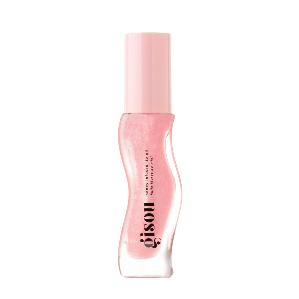 Gisou Honey Infused Hydrating Lip Oil, Nourishing Lip Moisturizer for Dry Lips (Watermelon Sugar) - TrustMedUSA