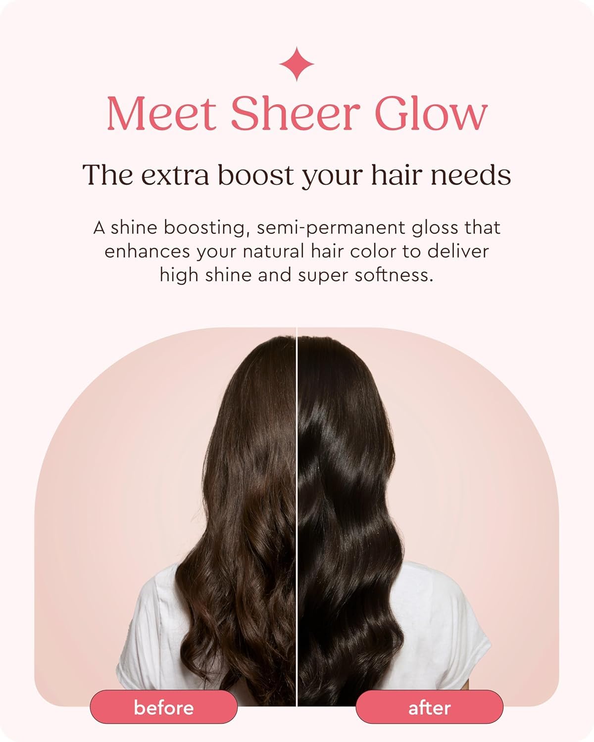 Glaze Supergloss Sheer Glow Clear Hair Gloss Mini – Smooths, Lightweight, Adds Mirror Shine & Improves the look of Damaged Hair – Travel Size 1.7 oz - TrustMedUSA