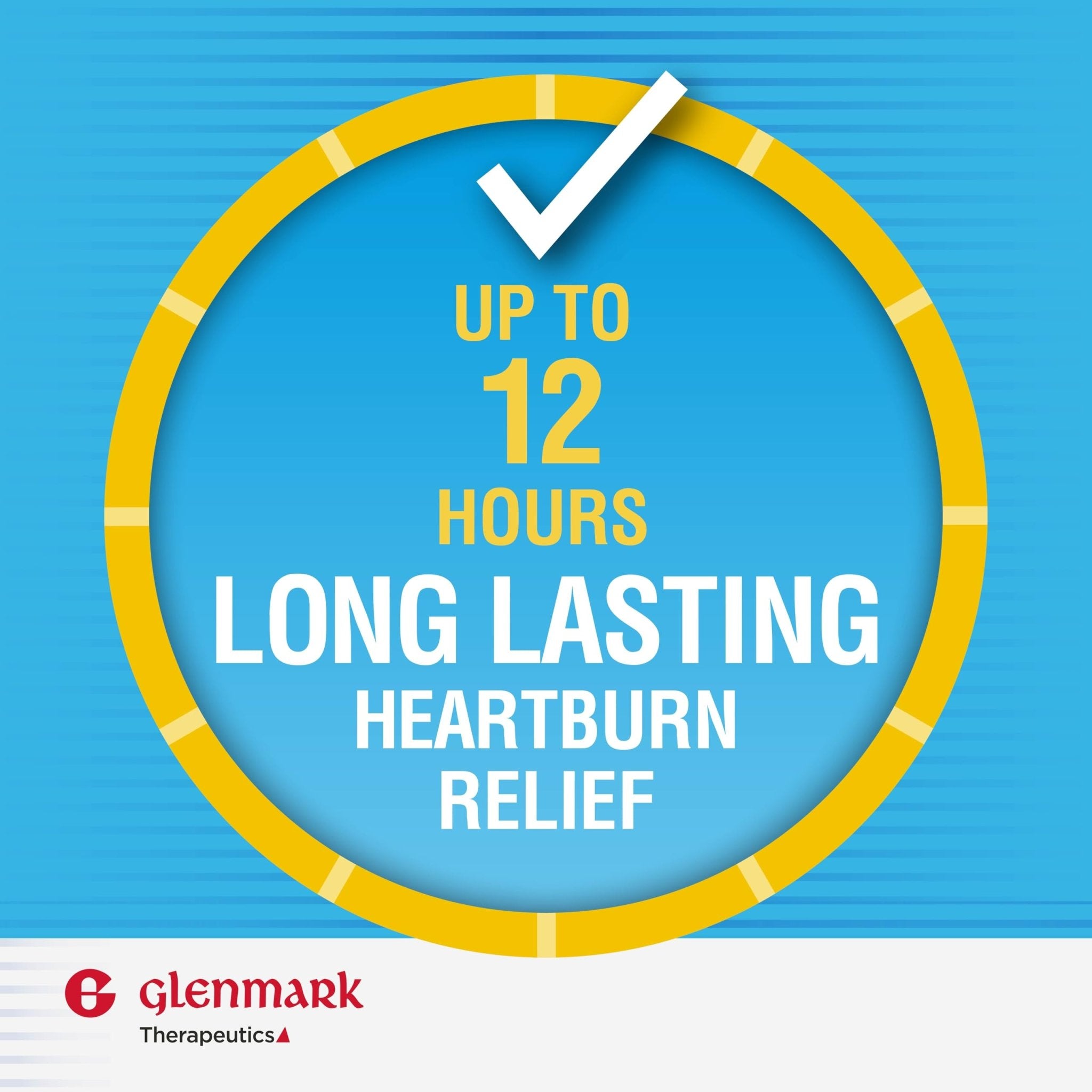 Glenmark Maximum Strength Famotidine Tablets, 20 mg, Acid Reducer for Heartburn Relief, 200 Count - Maple Wellness Supplements