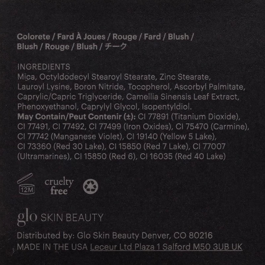 Glo Skin Beauty Blush (Sheer Petal) - Pressed Powder Blush for Cheeks, High Pigment Mineral Face Makeup Creates a Natural, Healthy Glow - TrustMedUSA