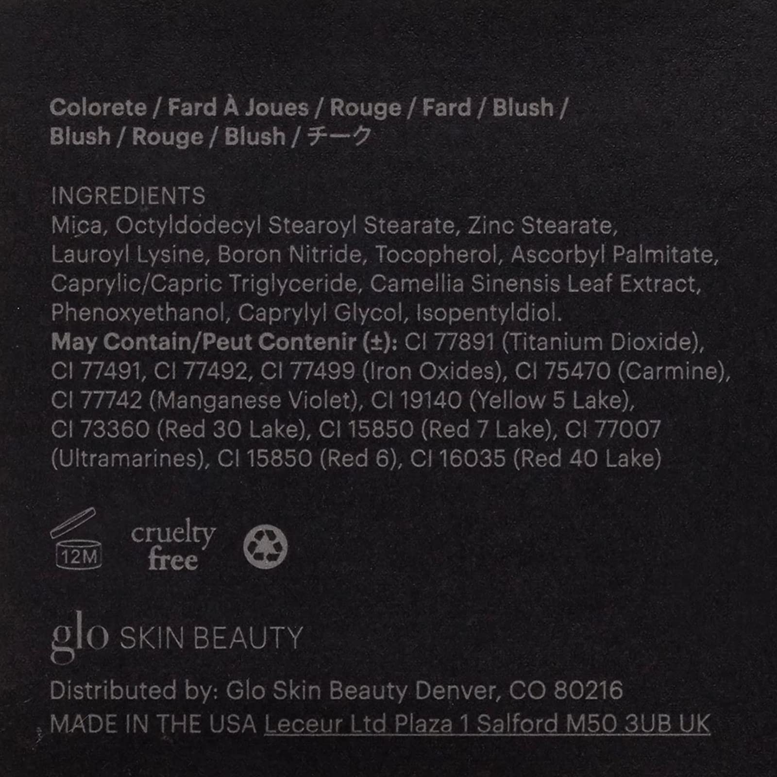 Glo Skin Beauty Blush (Sheer Petal) - Pressed Powder Blush for Cheeks, High Pigment Mineral Face Makeup Creates a Natural, Healthy Glow - TrustMedUSA