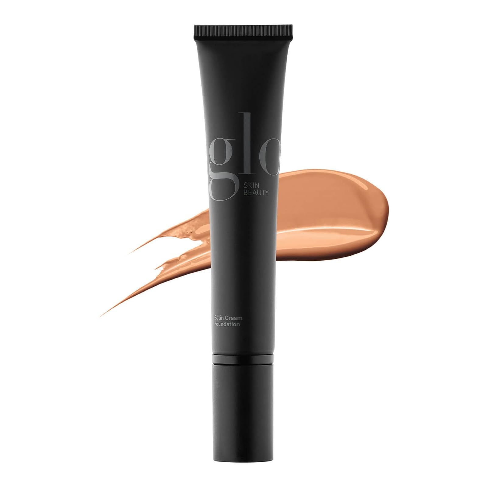 Glo Skin Beauty Satin Cream Foundation Makeup for Face, Beige Medium - Full Coverage, Semi Matte Finish, Conceal Blemishes & Even Skin Tone - TrustMedUSA