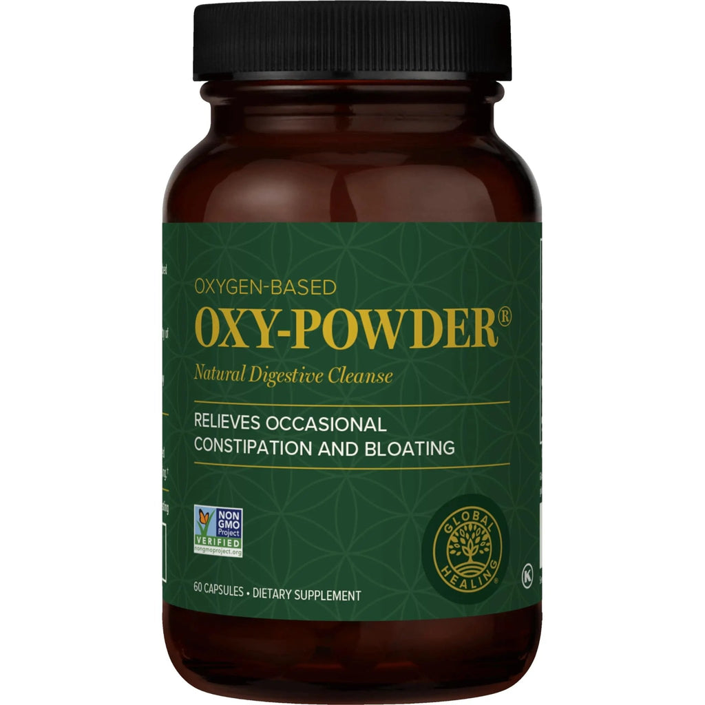 Global Healing Oxy-Powder Colon Cleanse, Constipation Relief for Women & Men, Magnesium Oxide Colon Cleanser & Detox for Weight Loss, Gut Cleanse Detox for Women and Men - TrustMedUSA