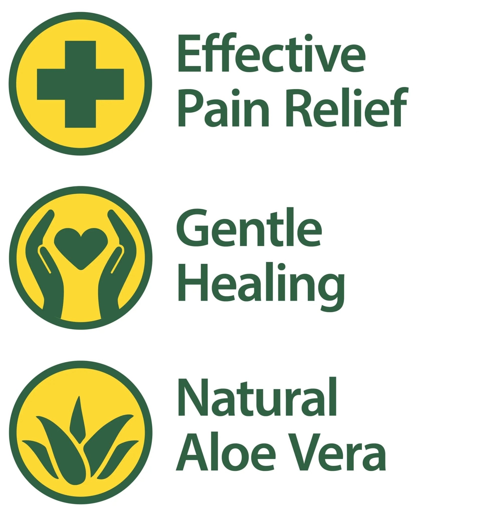 Globe (3 Pack) Hemorrhoid Cream, Relief with Aloe, (1.8 Ounce Tube) Relief from Hemorrhoids, Piles, Itching, Burning, Discomfort, & More - TrustMedUSA