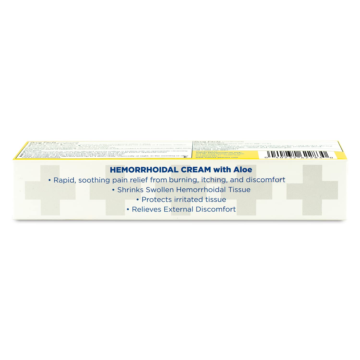 Globe Hemorrhoidal Cream (2 Pack) 1.8 oz w/Applicator Phenylephrine, Pramoxine with Aloe, Relief from Burning, Itching and Discomfort of Hemorrhoids. - TrustMedUSA