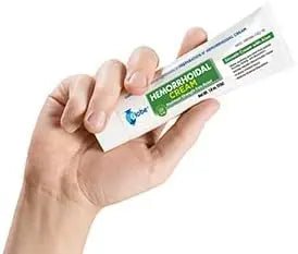 Globe Hemorrhoidal Cream, Phenylephrine HCl, Pramoxine with Aloe, Relief from Burning, Itching and Discomfort of Hemorrhoids, 1.8 Ounces - TrustMedUSA