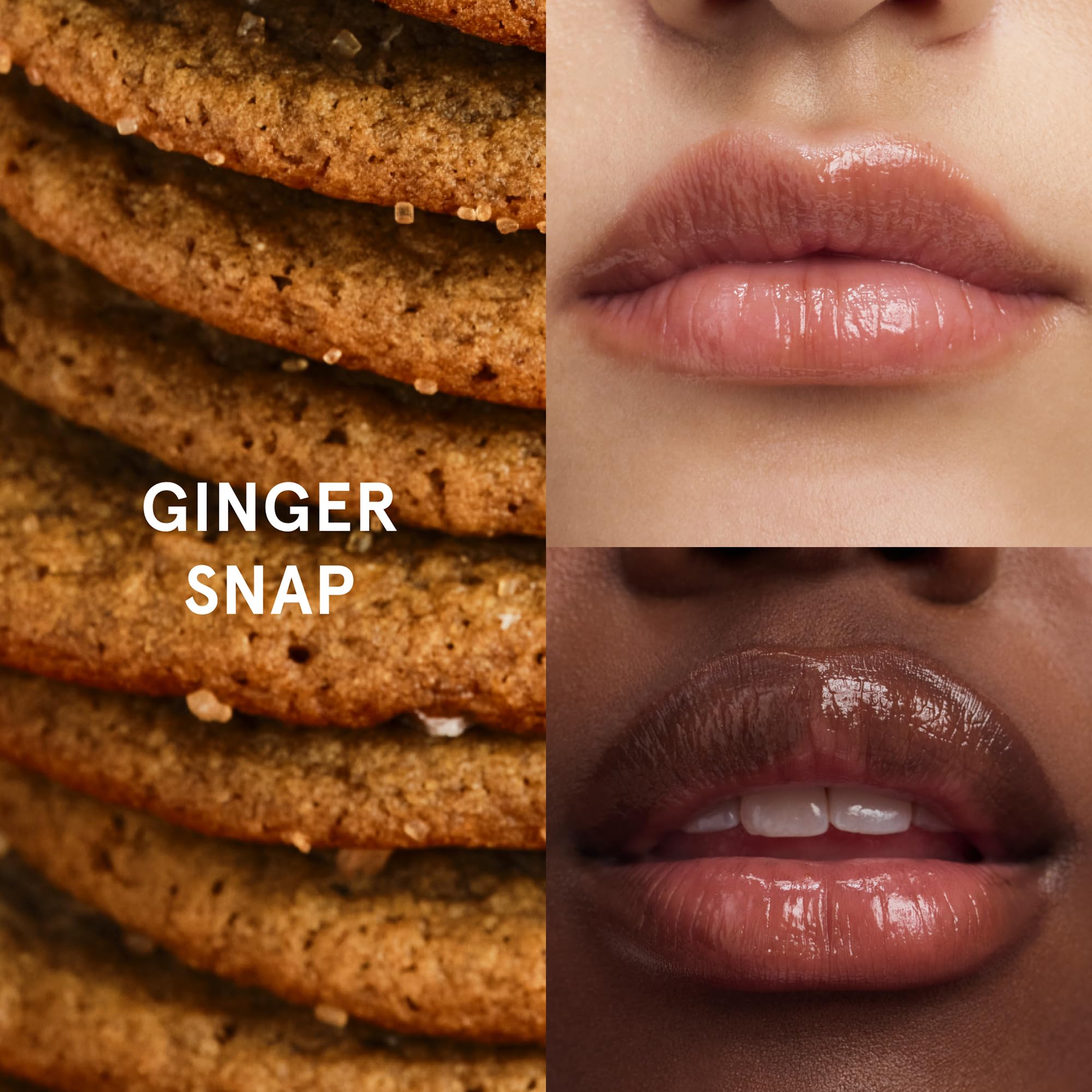 Glossier Balm Dotcom Hydrating Lip Balm Duo - Peppermint Bark & Ginger Snap - Lanolin, Beeswax & Castor Oil for Dry Lips - Nourishing Lip Care Gift Set, 2 x 15ml - TrustMedUSA