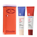 Glossier Balm Dotcom Hydrating Lip Balm Duo - Peppermint Bark & Ginger Snap - Lanolin, Beeswax & Castor Oil for Dry Lips - Nourishing Lip Care Gift Set, 2 x 15ml - TrustMedUSA