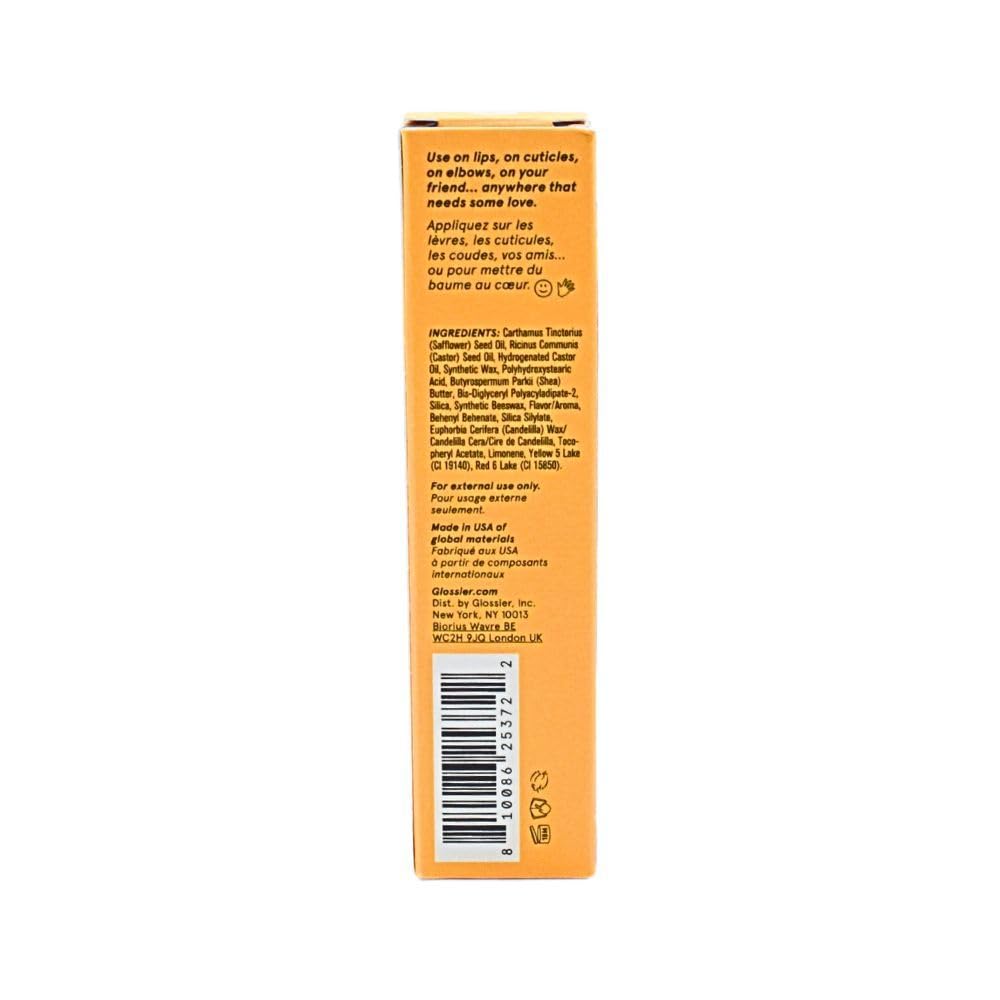 Glossier Balm Dotcom Lip Balm and Skin Salve - Mango - Sheer Peach Rose - TrustMedUSA