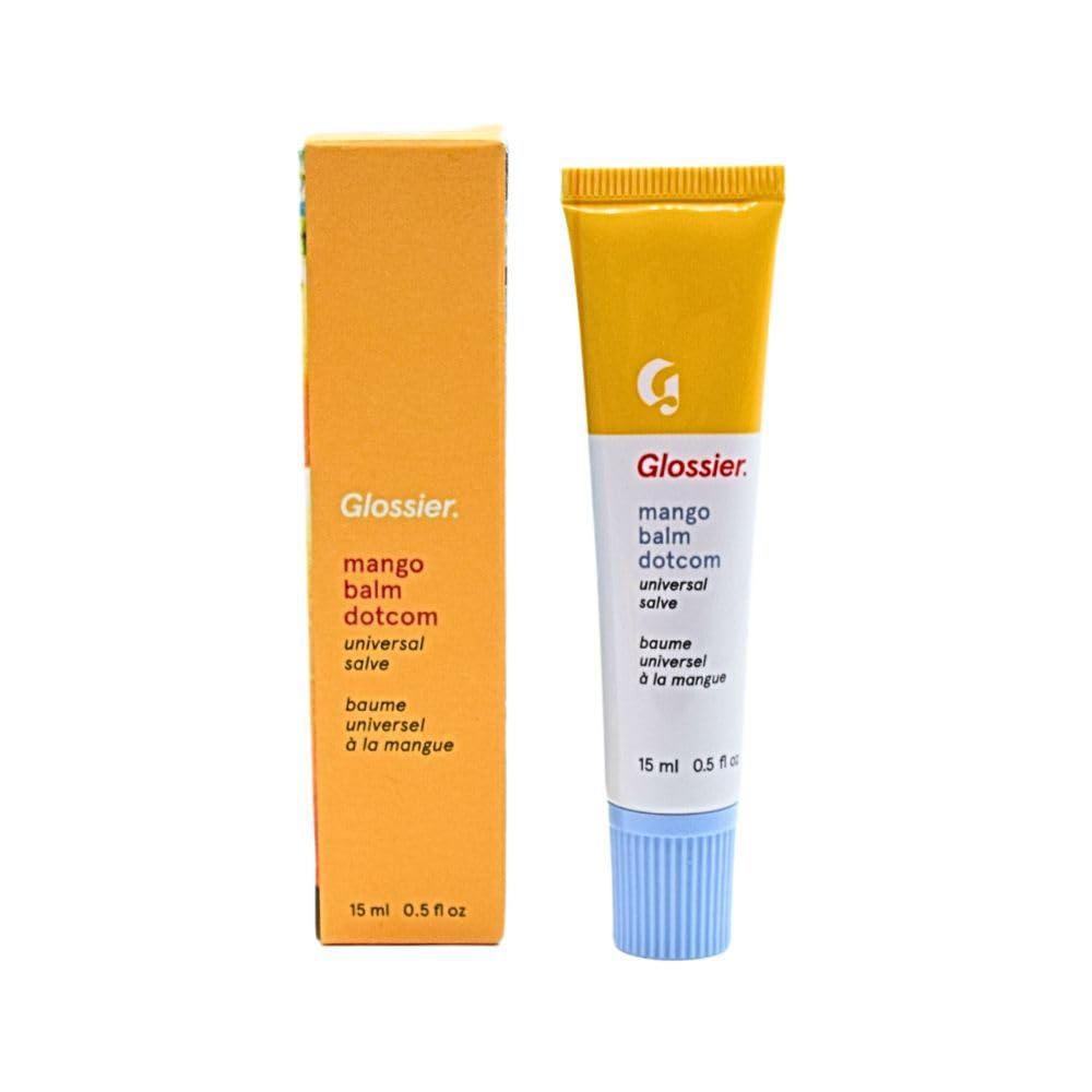 Glossier Balm Dotcom Lip Balm and Skin Salve - Mango - Sheer Peach Rose - TrustMedUSA