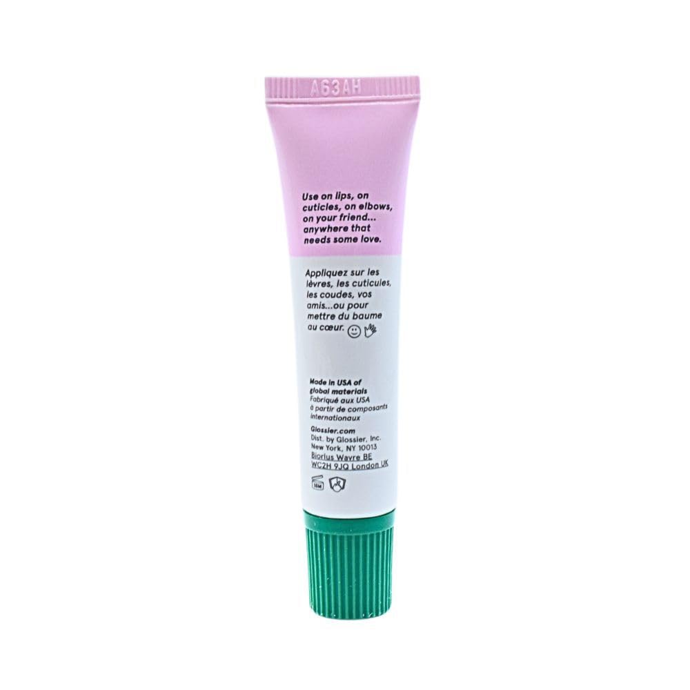Glossier Balm Dotcom Lip Balm and Skin Salve - Rose - Sheer Pink Tint - TrustMedUSA