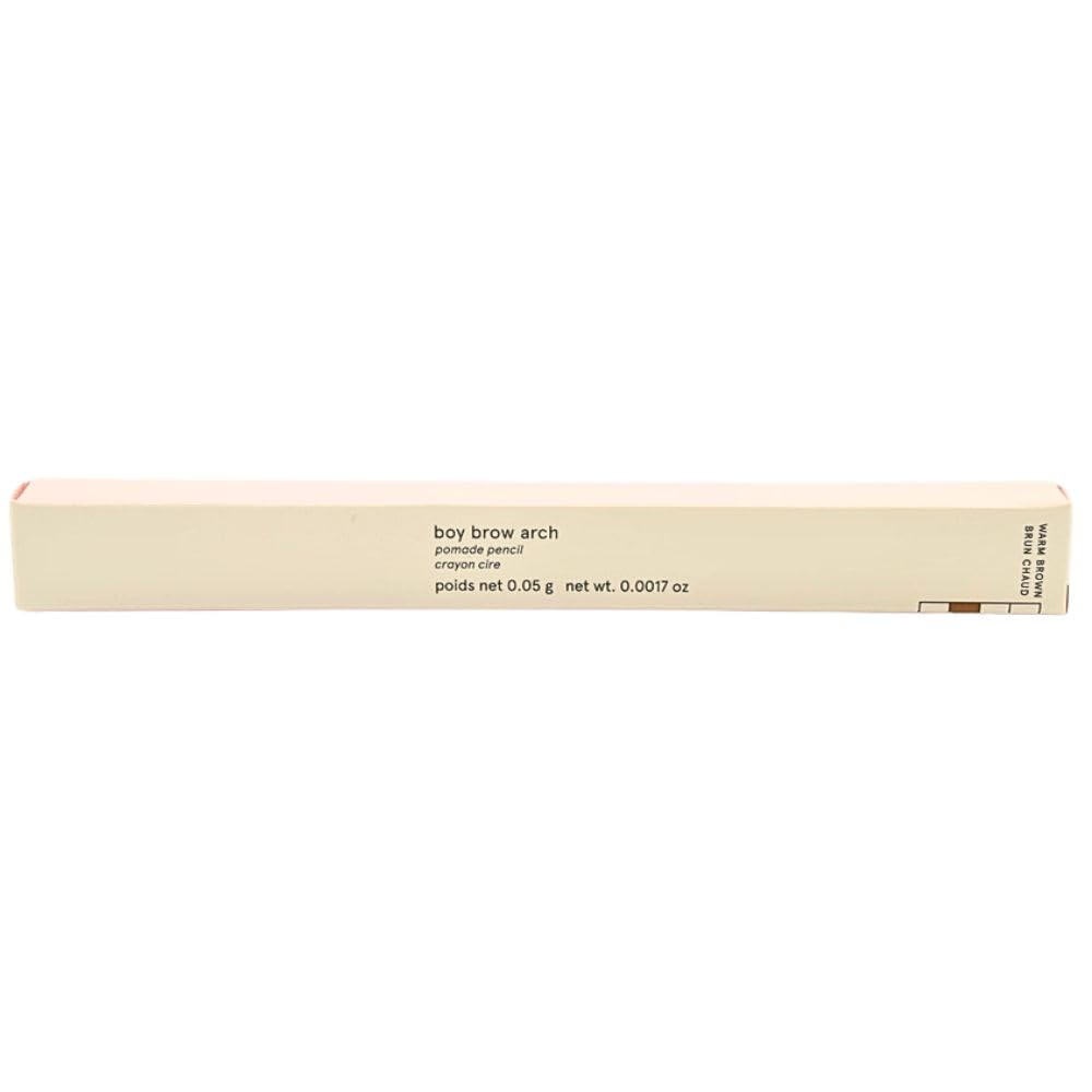 Glossier Boy Brow Arch 2-in-1 Longwear Pomade Eyebrow Pencil - Warm Brown - TrustMedUSA